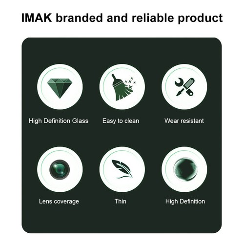 IMAK Objectif Appareil Photo Film Verre Trempé Écran pour vivo X Fold 5 / vivo Fold 3 Pro - Photo 20 sur 30