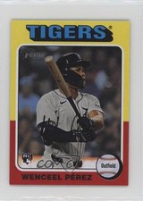 2024 Topps Heritage High Number Mini Wenceel Perez Wenceel Pérez #698 3c2