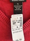 NWT Jos A. Bank Signature Collection Pima Cotton Burgundy Sweater Vest XL / XXL — photo 9