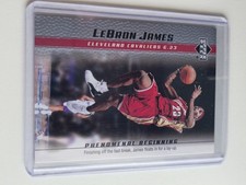 2003 Lebron James Upper Deck Phenomenal Beginning #7 RC ROOKIE CARD. rookie card picture