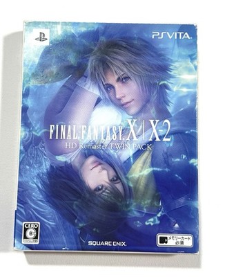 Final Fantasy X/X-2 Hd Remaster Twin Pack Sony PS Vita Japanese US Seller Import
