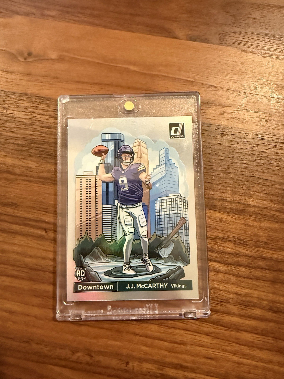 2024 Panini Donruss Optic Football JJ McCarthy Rookie Downtown SSP