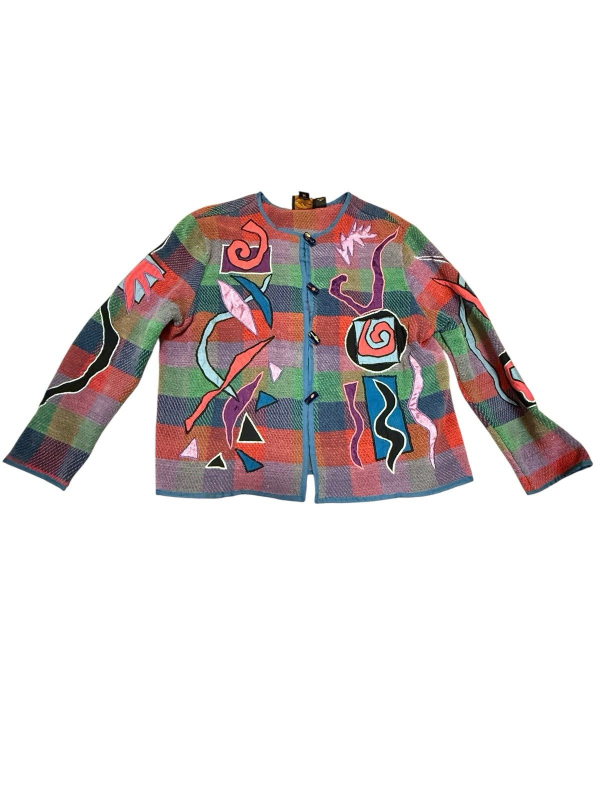 ALLURE Vintage Cotton Patchwork Jacket Women’s Me… - image 1