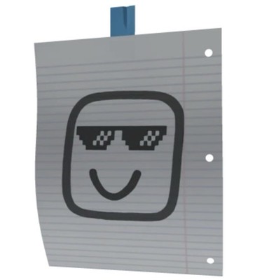 R0BLOX Toy Code - Loose Leaf Noob | Back Accessory | Monthly Rotation