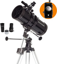 Powerseeker 127EQ Telescope with Bonus Smartphone Adapter Manual German Equa