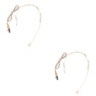  2 Pieces Kopfmontiertes Mikrofon Richtmikrofon Headset -Mikrofon