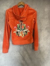 Juicy Couture Paradise orange velour track suit Y2K 2000's Top