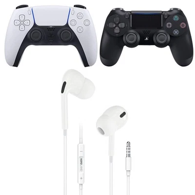 NORDLAND PS4 PS5 Headset mit Mikrofon – In-Ear Gaming Kopfhörer 3.5mm AUX PlayStation PC