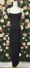 Skims Black Fits Everybody Maxi Dress 