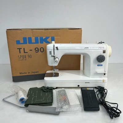 JUKI / SPUR TL-90 Profi Nähmaschine von JP Box Fußsteuerung getestet