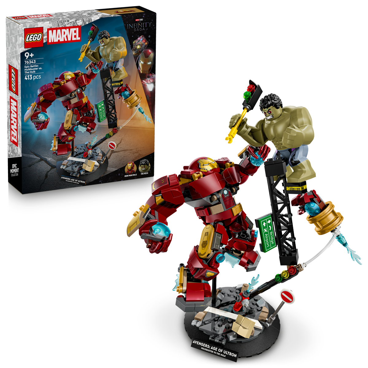 LEGO Marvel Epic Battle: Hulkbuster vs. The Hulk (76343)
