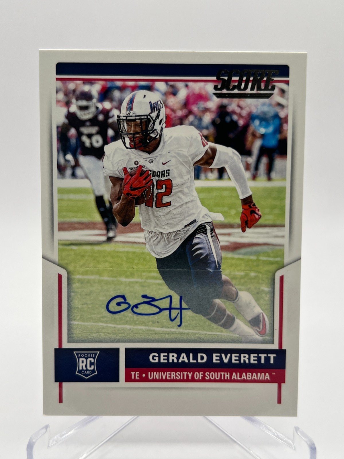 2017 PANINI SCORE GERALD EVERETT RC AUTOGRAPH NO. 356
