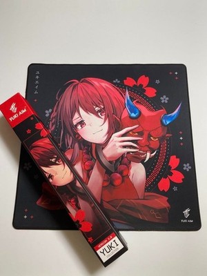 Yuki Aim ONI Black Mouse Pad YUKIPAD LIMITED 2022 DROP 1 Graphic