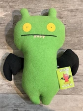 Rare Green Black  Flying Abima Uglydoll 2007 Uglycon Tokyo Limited To 25