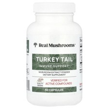 Turkey Tail, Mushroom Extract Powder, 90 Capsules
