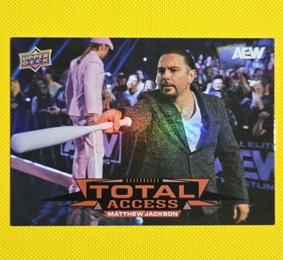 AEW Upper Deck Flagship 2025 - TOTAL ACCESS RED - Matthew Jackson - SP
