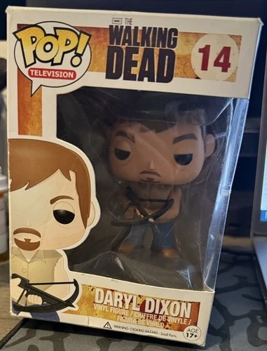 Funko Pop! Vinyl: The Walking Dead - Daryl Dixon - (w/ Crossbow) #14-Box Damage