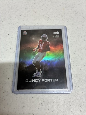 #ad 2025 Onit Gravity Quincy Porter 15 $99.99