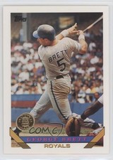 1993 Topps Inaugural Colorado Rockies George Brett #397 HOF 4f5