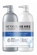 Nexxus Advanced Therappe Shampoo and Humectress Conditioner, 32 fl oz, 2-count