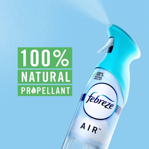 Febreze Air Mist Odor-Fighting Air Freshener, Crisp Clean Scent, 8.8oz, 3 Count - Picture 5 of 6