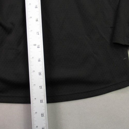 Patagonia Shirt Girls Large Long Sleeve Lightweight Black 1/4 Zip Capilene - Picture 8 of 10