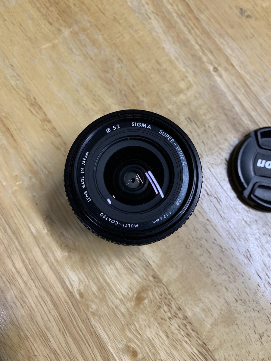 Sigma Super Wide II 24mm F/2.8 Lens For Nikon | eBay