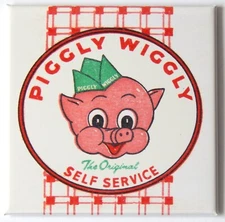 Piggly Wiggly Sign FRIDGE MAGNET
