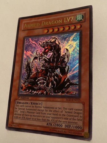 Armed Dragon Lv7 Ultra Rare Sod-en015 - Picture 10 of 12