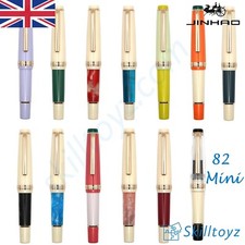 Jinhao Fountain Pen 82 MINI Acrylic  & Converter Choice of Nibs S/EF/F/M UK Shop