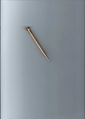 Vintage Wahl EverSharp Gold Filled Twist Mechanical Pencil Cascading Pattern-4''