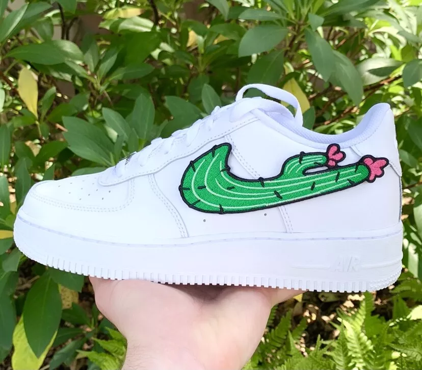 Cactus Patch for shoes Air Force 1 patch nike patch custom nike shoes swoosh