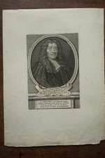 OLIVIER PATRU 1604- 1681 PORTRAIT 17TH CENTURY LAWYER