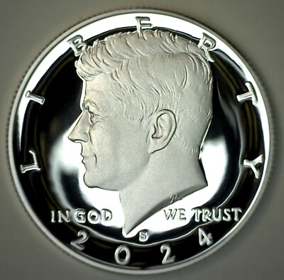 アメリカ合衆国記念銀貨セット＋ケネディ、フランクリン 2024 S Proof SILVER Kennedy Half Dollar Coin 50 Cent JFK from US