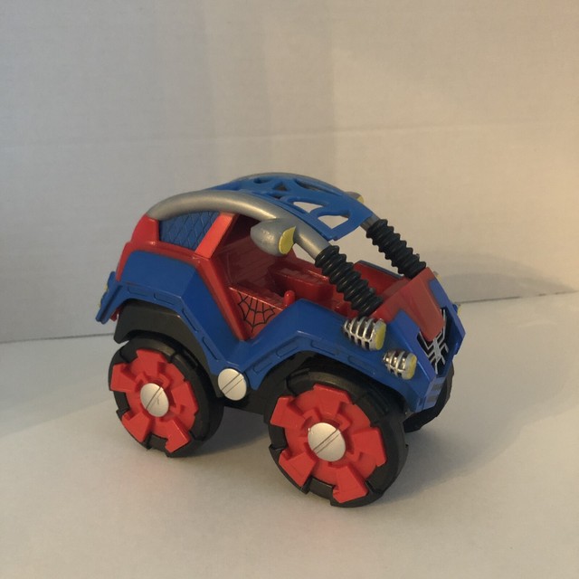 Spider-Man Car Pull-Back Friction Toy Vehicles 5