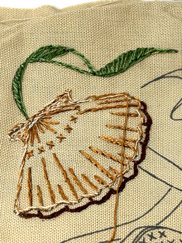 Seashells Sampler Kit 10" x 10" Started Art Craft Woodchips Designers Inc Ma US - Picture 9 of 13