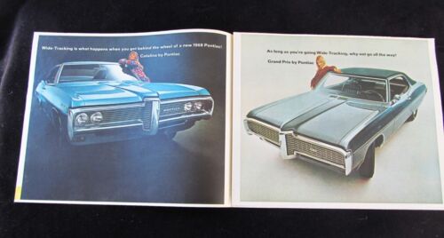 Lot of 11 1968 Pontiac Dealer Only SAMPLE Magazine Advertisements Firebird GTO - Picture 2 of 18