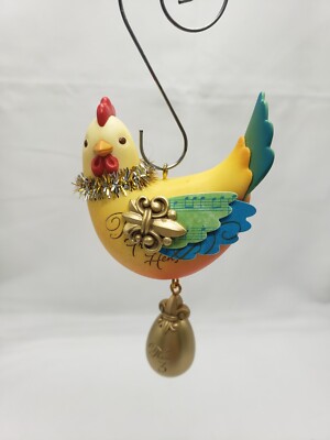 2013 Hallmark Keepsake Ornament Three French Hens Twelve Days of Christmas