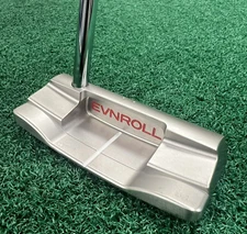 EVNROLL ER2 Black 36" Single-Bend Putter W/ Super Stroke Grip & Head Cover MRH