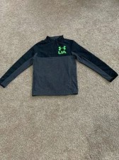 Under Armour Boys Phenom  Zip pullover, Size YMD Loose, 1299359, Pre-owned