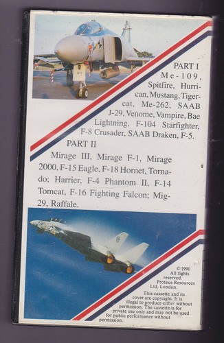 Top Fighters Part 1 (VHS) Aircraft / Aviation / War Planes / Military / Combat - Picture 2 of 3
