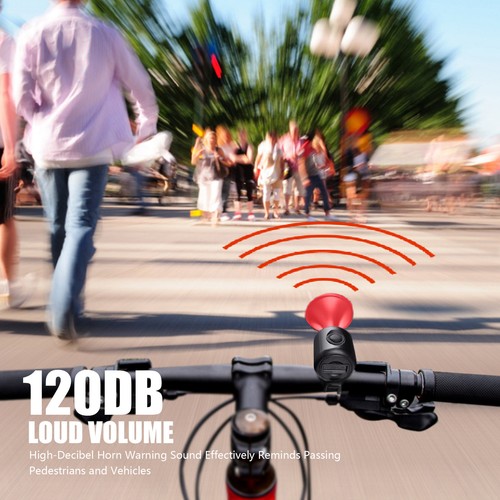 Loud Electric Bike Horn for Kids Bicycle 120db Alarm Cycling Waterproof Bell - 第 4/13 張圖片