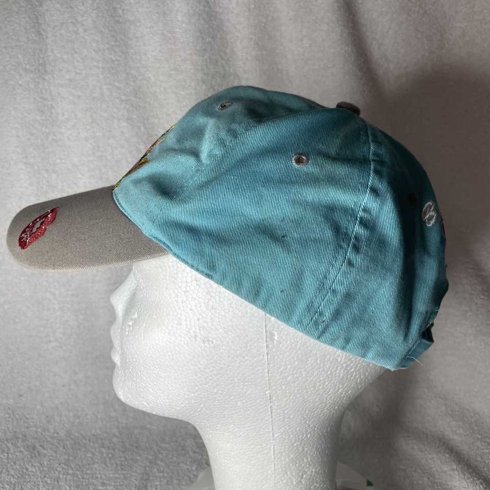 Betty Boop Biker Betty Motorcycle Club Baseball Cap Retro Sugar Loaf