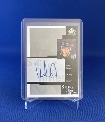 Victor Olofsson 2020-21 SP Authentic #RSOTT-VO Sign Of The Time Retro Varitation