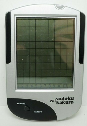 Handheld Electronic Sudoku Ultimate 2 in 1 Kakuro with Manual - Picture 2 of 4