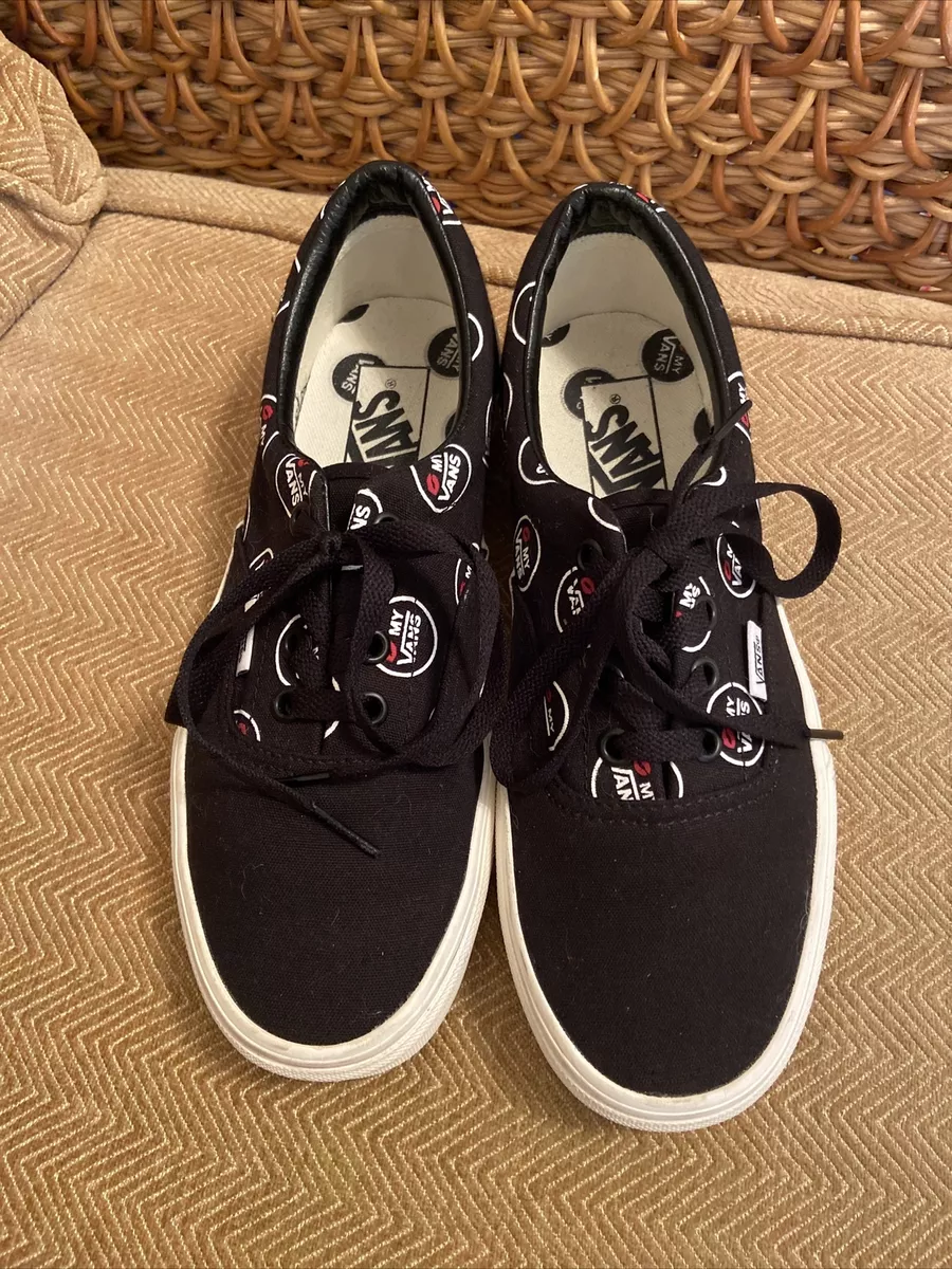 Vans (Kiss My Vans) black 5 Trainers eBay