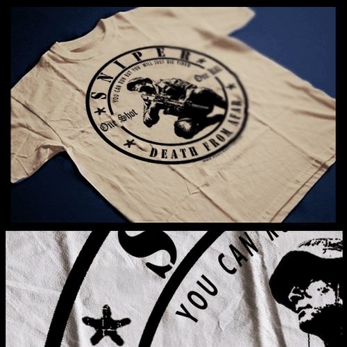 T-Shirt Cecchino Militare Specialista Assalto Tattico Marksman Combat Maglietta - Foto 2 di 2