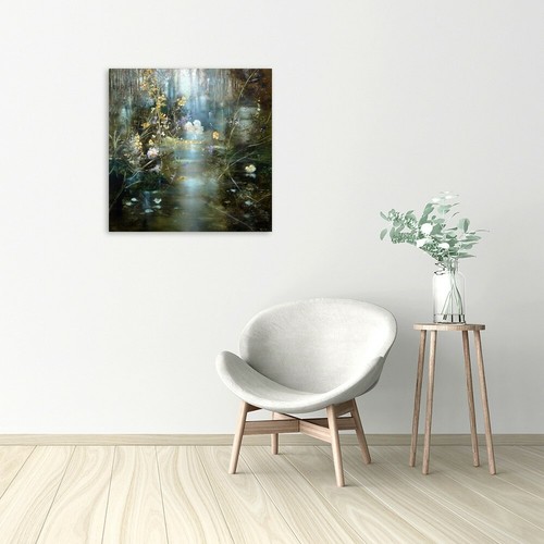 Stampa su Tela su Carta Poster o Quadro Di Scenza Ron Reflections - Picture 2 of 2