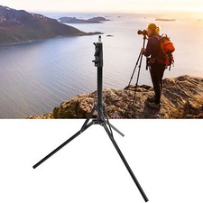 2m Thickened Reverse Fold Aluminum Heavy Duty Light Stand Photography Tripod WTD