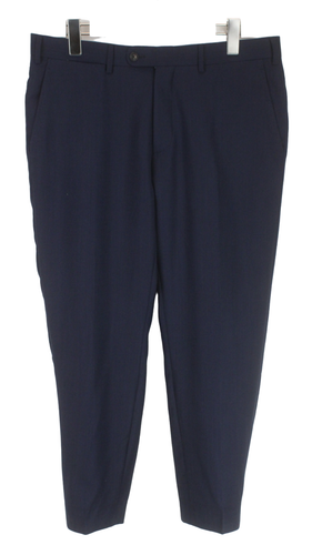 Ralph Lauren LAUREN Lauren Two-pleat wool pants slacks for men, equivalent to W35 wool gray type Vintage Second Hand